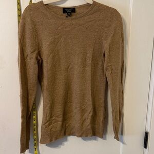Charter Club Women's Camel Sweater - 100% Cashmere